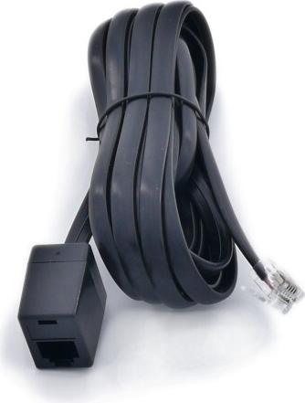 ARTDEV Kabel RJ12 Verlängerung extension 3m schwarz (KABEL-RJ12-RJ11-EXTENS-3M)