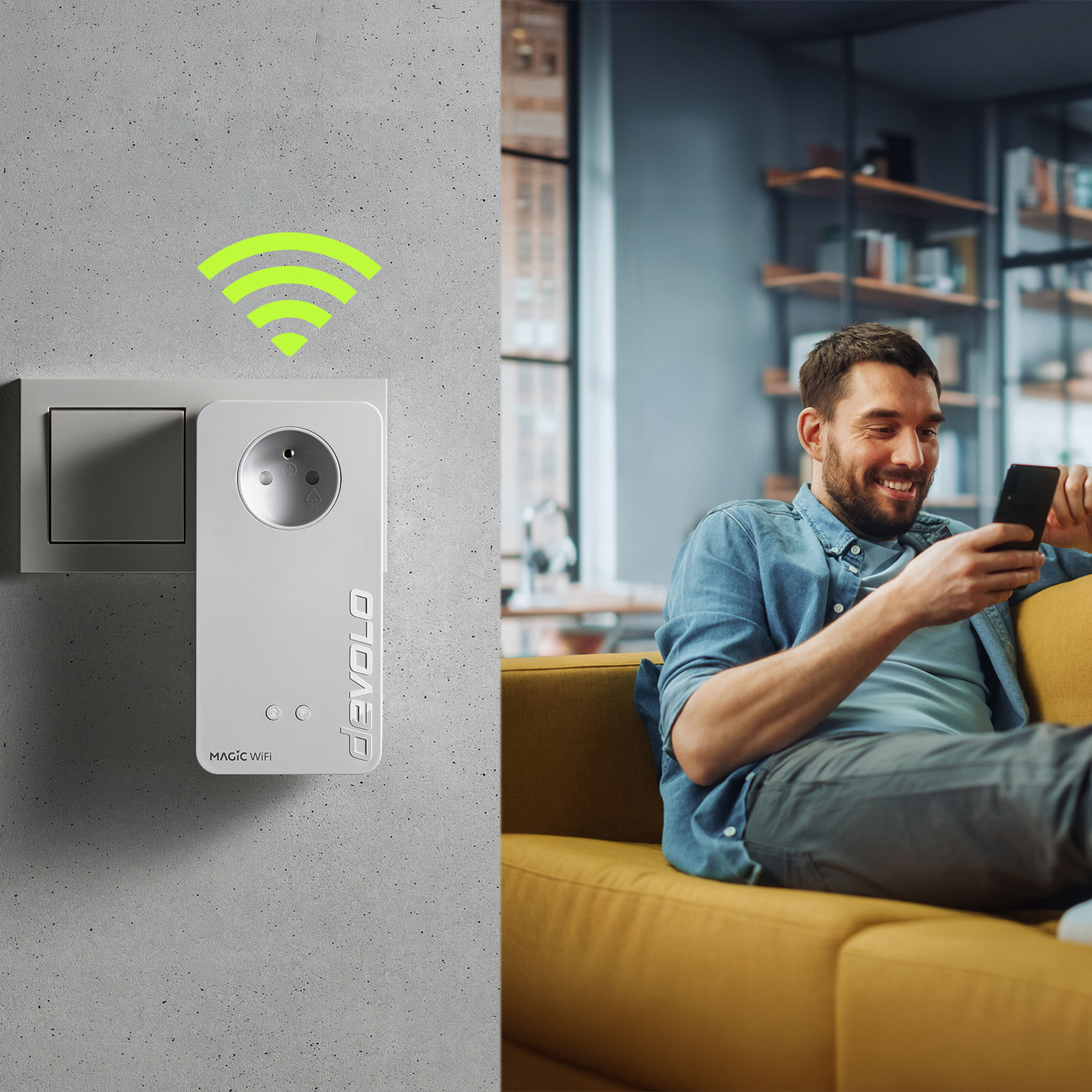 Devolo Magic 2 WiFi 6 next Starter Kit 3000 Mbit/s Weiß