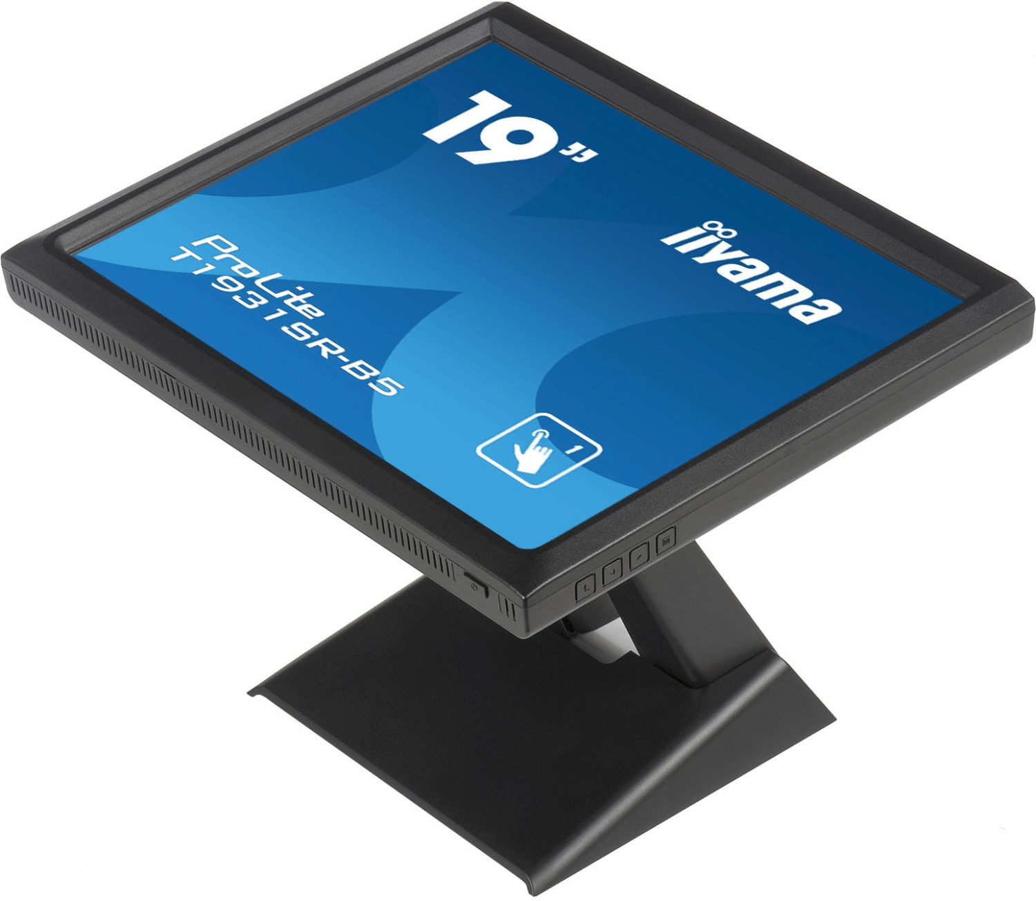 iiyama ProLite T1931SR-B6 Touchscreen-Monitor 48,3 cm (19" ) 1280 x 1024 Pixel Single-Touch Multi-Nutzer Schwarz [Energieklasse F] (T1931SR-B6)