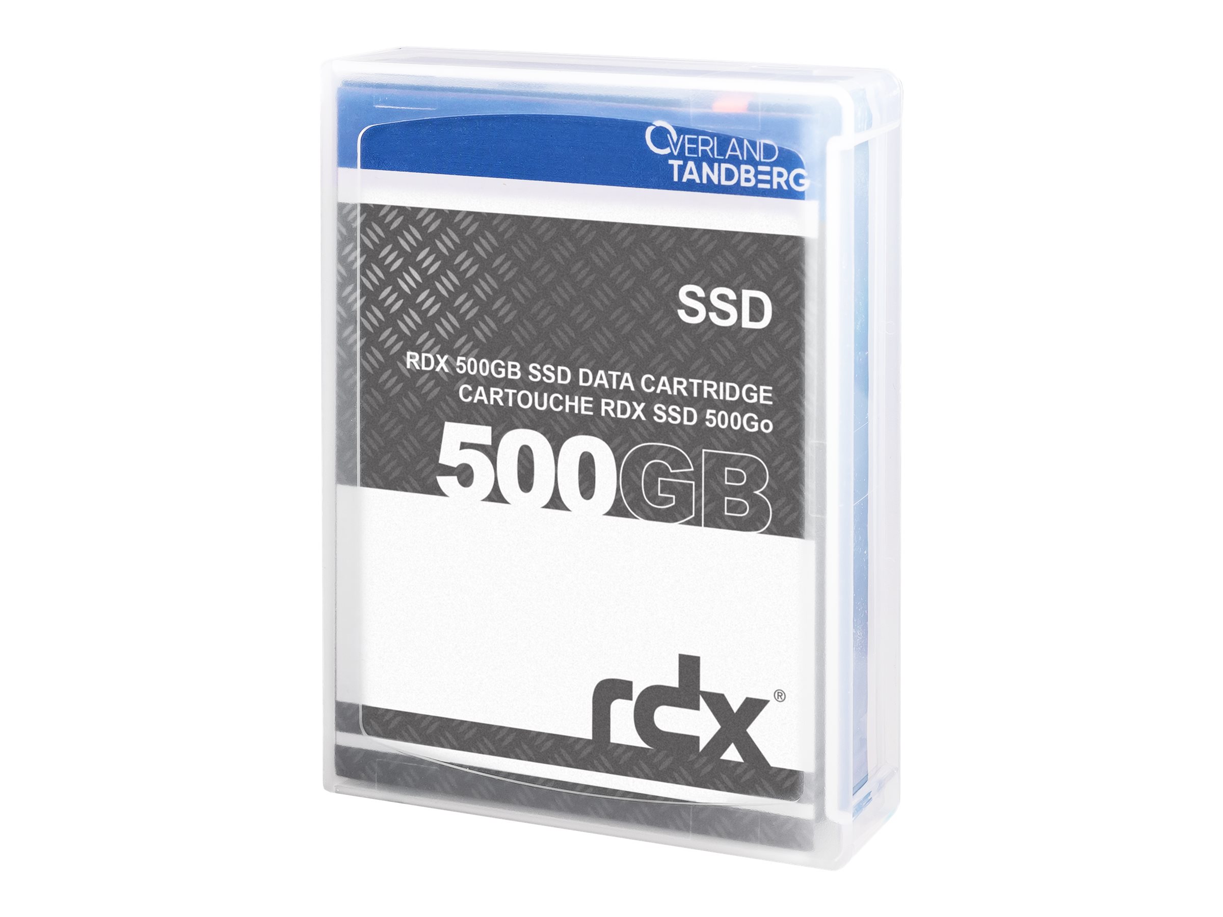 Overland-Tandberg RDX QuikStor SSD Kartusche 512 GB Schwarz