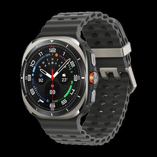 Watch Samsung Galaxy Watch Ultra L705 (2025) 47mm LTE Region East - Titanium Silver (SM-L705FZS2EUE) (B-Ware)