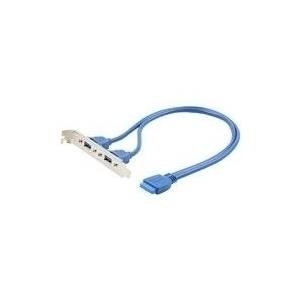 Gembird Cablexpert USB-Konsole (CC-USB3-RECEPTACLE)
