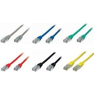 shiverpeaks BASIC-S Patchkabel, Kat. 5e, F/UTP, 15,00 m grün RJ45 Stecker (BS75125-G)