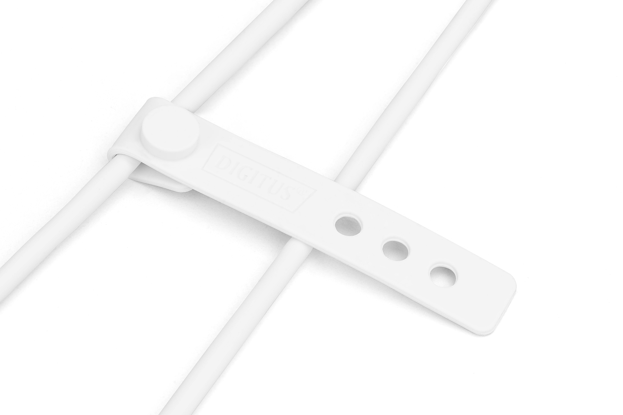 Digitus USB-C Silikon Anschlusskabel, USB-C zu USB-C, 2 m, USB 2.0, 60 W, Weiß