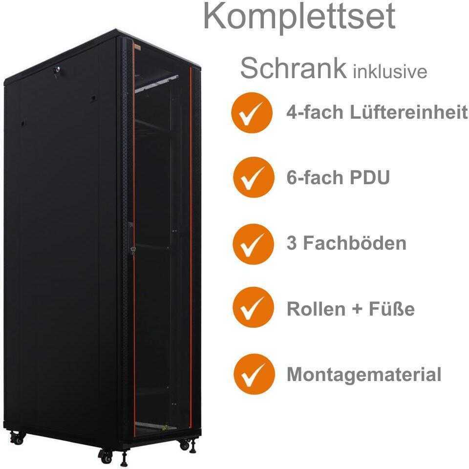 IT-BUDGET 19"-Serverschrank SRK (90ITB19SRK42610GS)