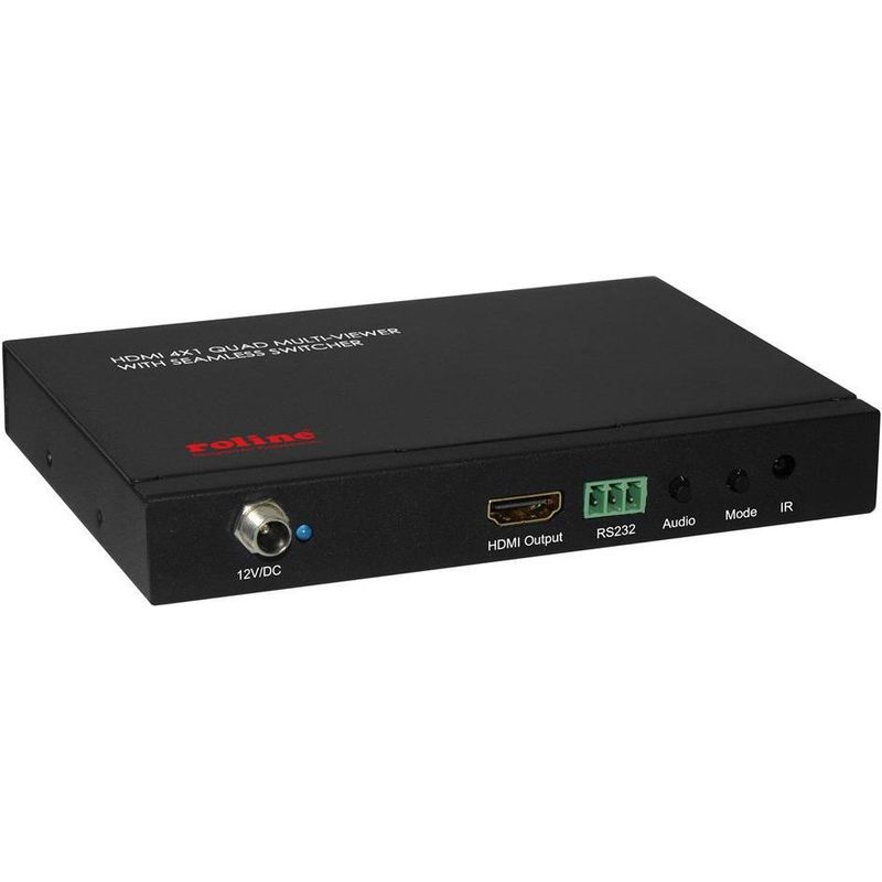 ROLINE 14.01.3569 HDMI Schwarz Metall 1920 x 1080 Pixel