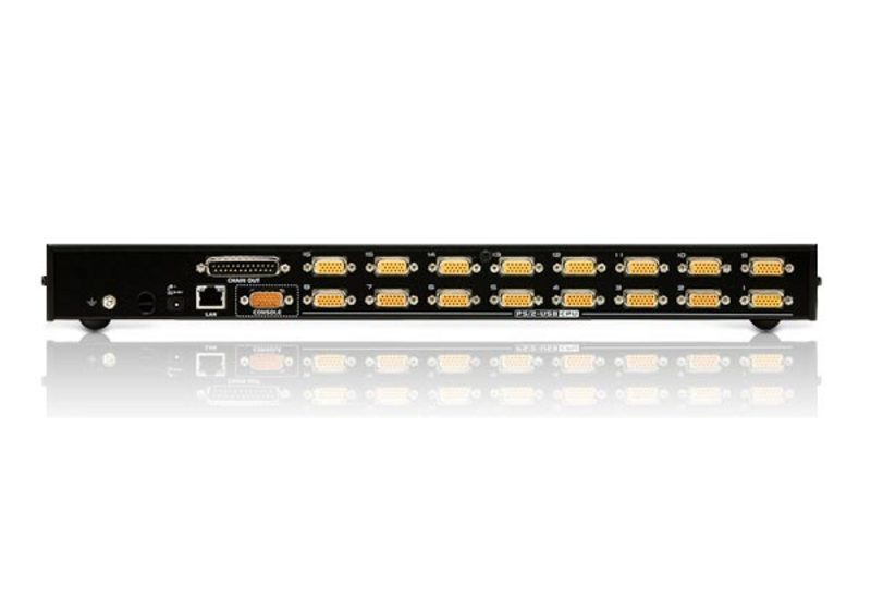 ATEN CS1716i KVM over IP Switch 16-Port PS/2 USB VGA Schwarz