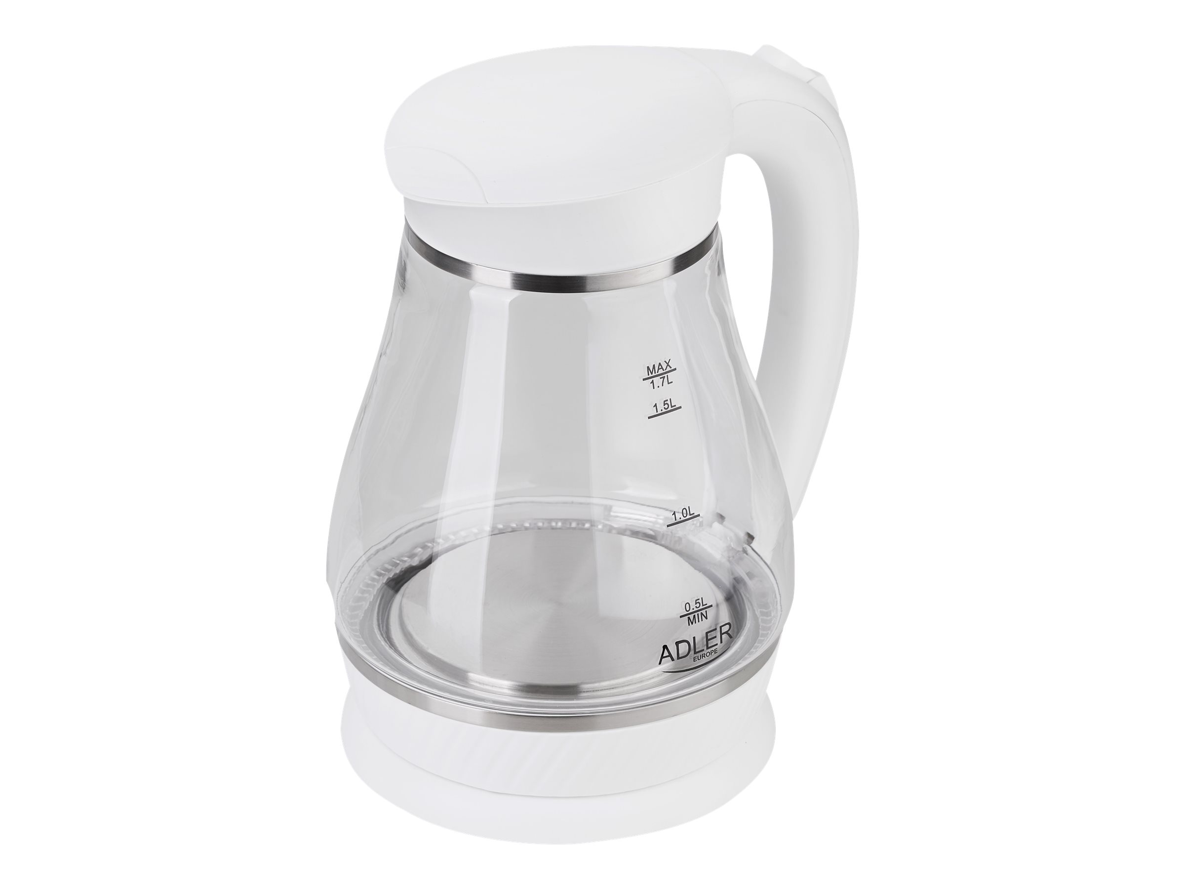 Adler AD 1274 Wasserkocher 1,7 l 2,2 kW Weiß