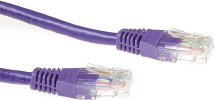 ACT CAT6A UTP 2m 2m Cat6a U/UTP (UTP) Violett Netzwerkkabel (IB6602)