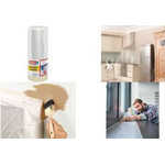 tesa Abdeckfolie Easy Cover Universal, 1.800 mm x 33 m Kombination aus tesa Maker Krepp und Abdeckfolie, ermöglicht - 1 Stück (04368-00010-02)