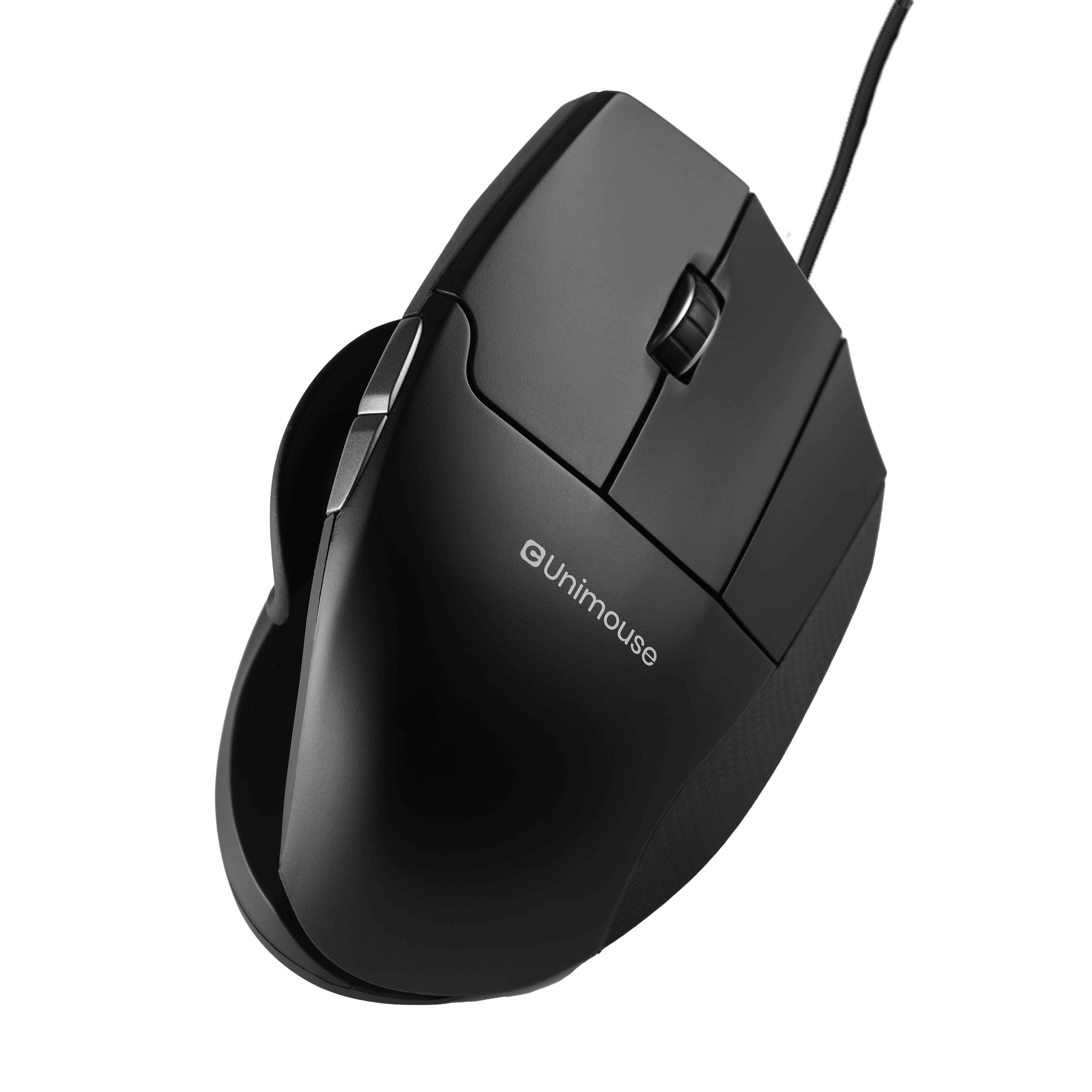 Contour Unimouse Vertikale Maus Für Rechtshänder 7 Tasten USB Schwarz