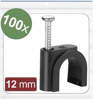 Quadrios 24CA434 Nagelschellen Bündel-O-Bereich Schwarz 100 St. (24CA434)