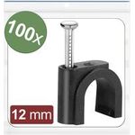 Quadrios 24CA434 Nagelschellen Bündel-O-Bereich Schwarz 100 St. (24CA434)