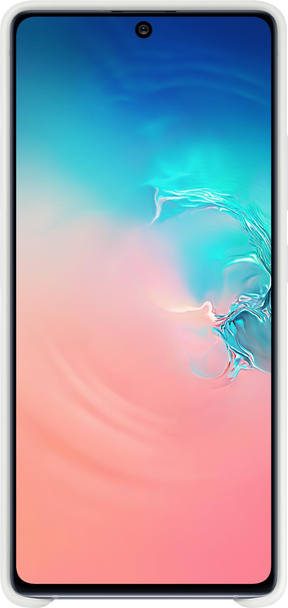Samsung Silicone Cover EF-PG770 für Galaxy S10 Lite, White (EF-PG770TWEGEU)