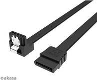 Akasa SATA-Kabel 6 GB/s, gewinkelt, 50 cm (AK-CBSA09-05BK)