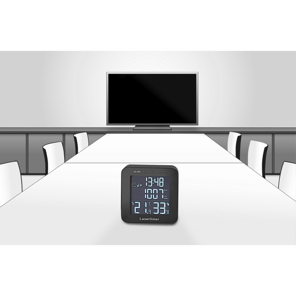 Laserliner AirMonitor CO2 Schwarz