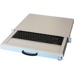 EFB-Elektronik 48,30cm (19") 1HE Tastaturschublade inkl. Tastatur DE + Touchpad USB, RAL7035 Hersteller: EFB Elektronik (691649.1TP)