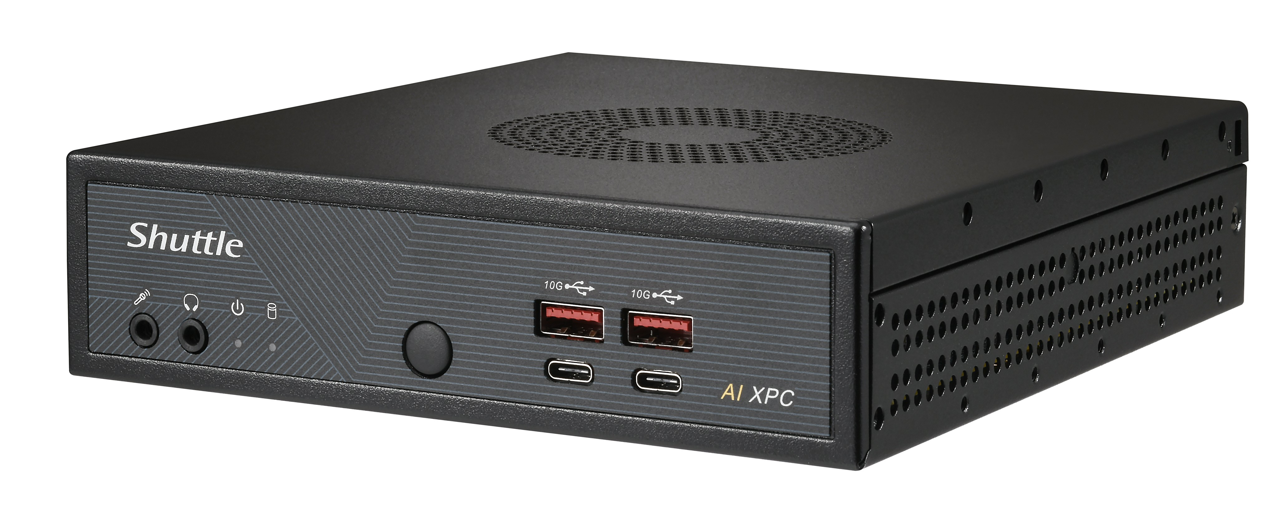 Shuttle XPC slim DN11H9 Barebone-PC Intel Core Ultra 9 185H 2,3 GHz Intel Arc Schwarz