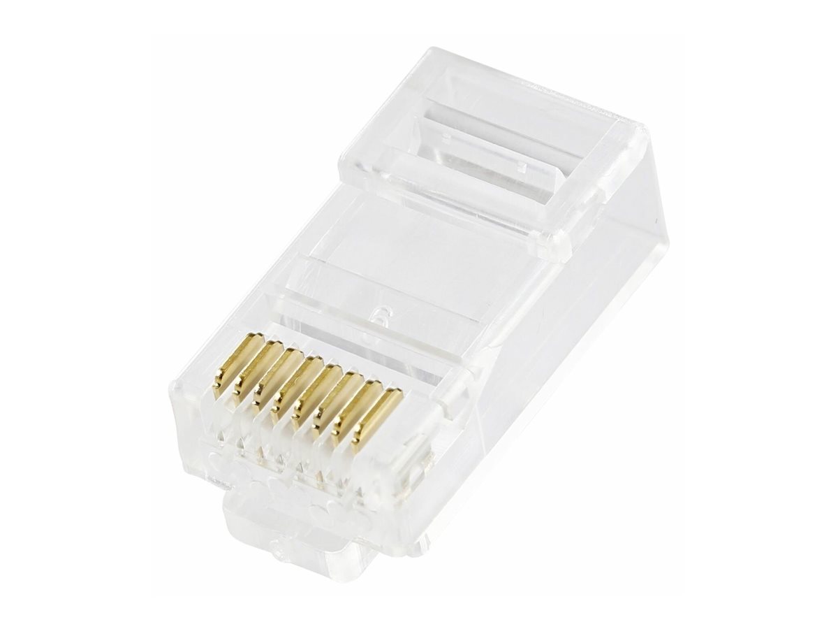 MicroConnect Easy Connector CON6UTPE Cat 6 UTP RJ45 Stecker 100 Stück Durchsichtig