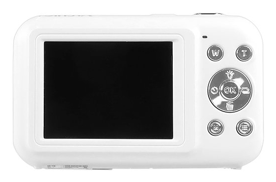 Yashica DZ-100 Hello Kitty Kompaktkamera 44 MP 2,4" Display 16x Zoom Weiß
