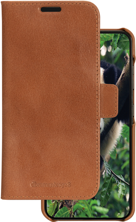 dbramante1928 Lynge Flip-Hülle für Samsung Galaxy S23 Tan Leder
