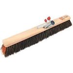 Peggy Perfect Saalbesen Premium, Kokos, Breite: 600 mm Holzkörper, mit Schraubfix Plus Halterung, passend für - 1 Stück (4294)