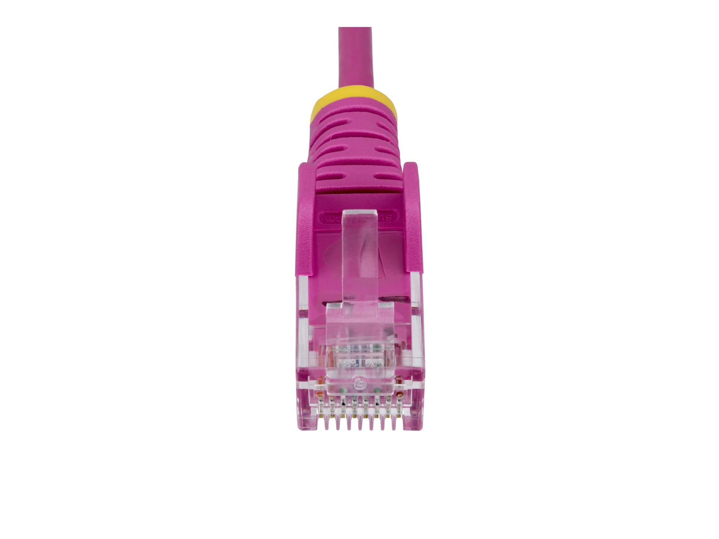 StarTech.com 2.5m Pink Slim CAT6 Ethernet-Kabel Snagless 28AWG LSZH