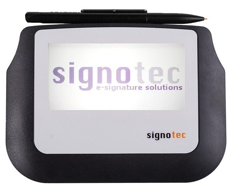 signotec Sigma 4" LCD 320 x 160 Pixel Schwarz