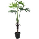EUROPALMS Splitphilodendron, Kunstpflanze, 120cm (82600222)