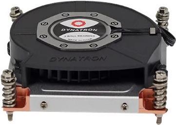 DYNATRON Q3 Intel CPU Kuehler LGA1700 1U Kuehlkoerper aus Kupfer und Kühlrippen Aktiv mit PWM bis zu