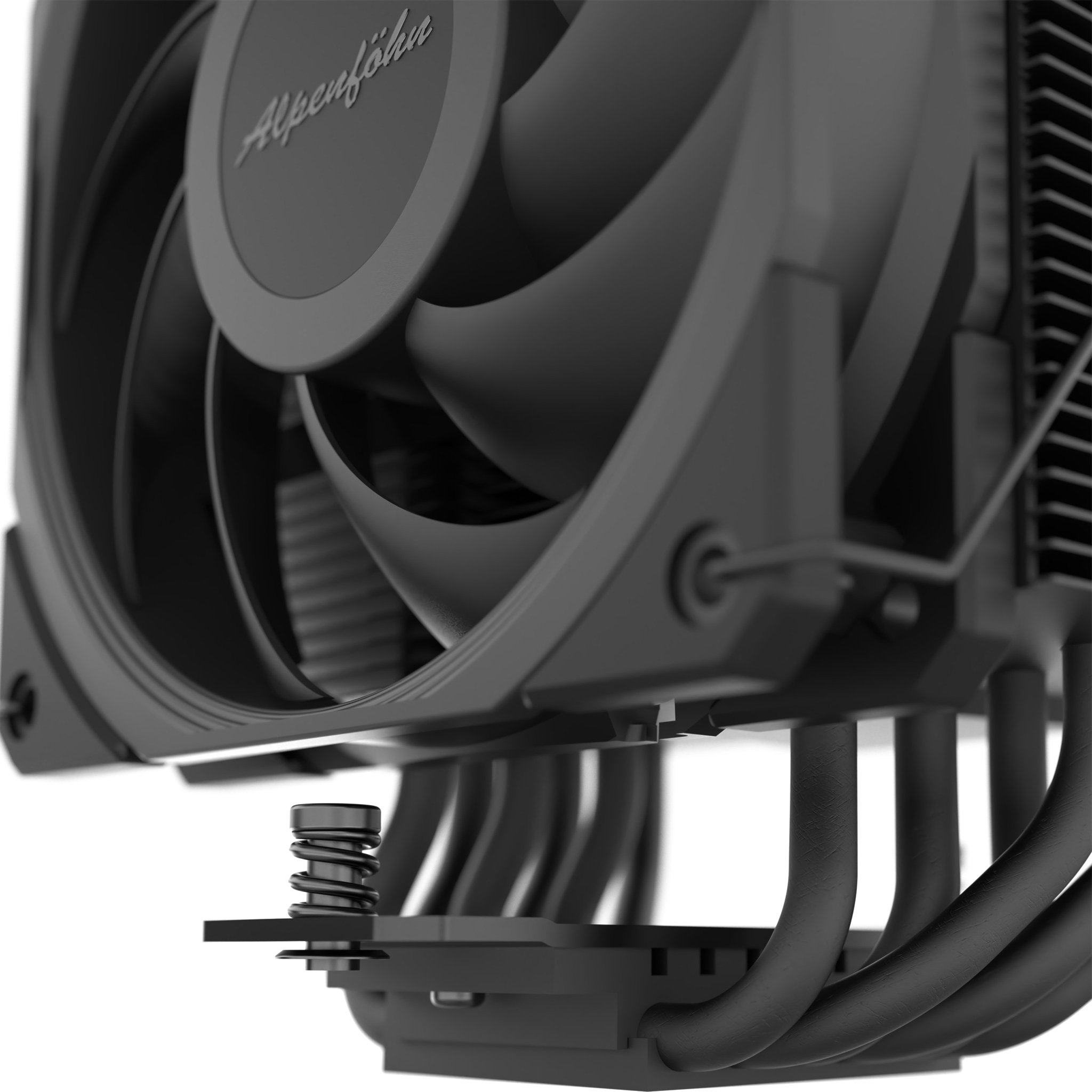 Alpenföhn Brocken 4 CPU-Kühler 120mm PWM 220W TDP Schwarz