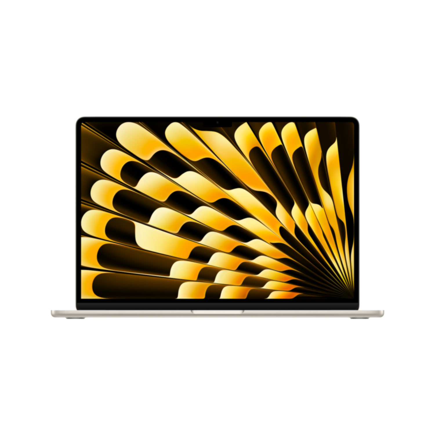 APPLE MacBook Air 38,91cm 15,3Zoll Apple M3 Chip 8-Core CPU 10-Core GPU 8GB 256GB SSD DE - Polarstern (MRYR3D/A)