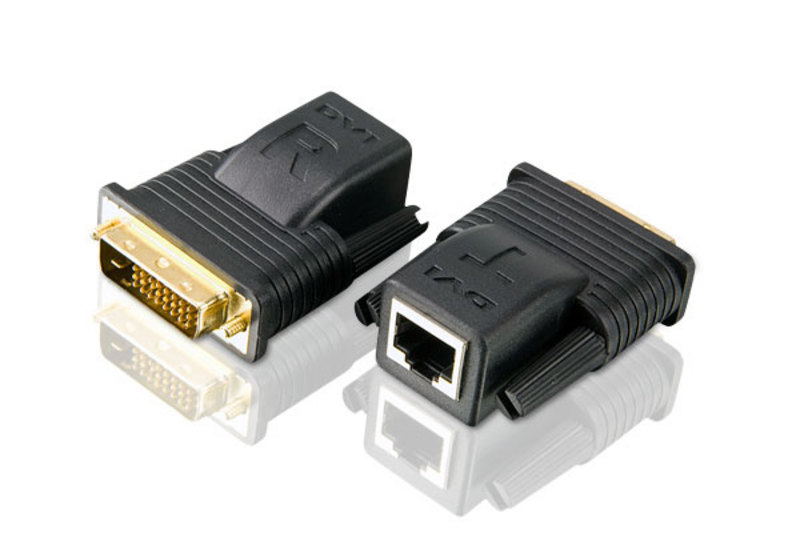 ATEN VE-066 DVI-D Mini Video Extender Schwarz