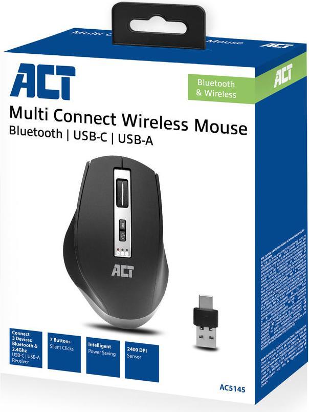 ACT AC5145 Maus rechts Bluetooth IR LED 2400 DPI (AC5145)