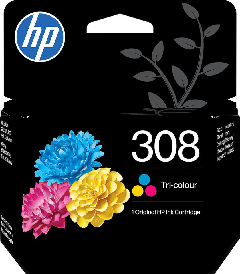 HP Inc. HP/InkHP 308 Tri-color Original Ink Cart (7FP20UE#LS1)