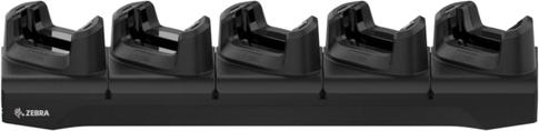 ZEBRA Charge-Only ShareCradle to charge up to five TC22 / TC27 devices WITH a protective boot. Sold Separately: Protective Boot (SG-TC2L-BOOT-01), Power supply (PWR-BGA12V108W0WW), DC cable (CBL-DC-381A1-01), and country-specific AC line cord. (CRD-TC2L-BS5COB-01)
