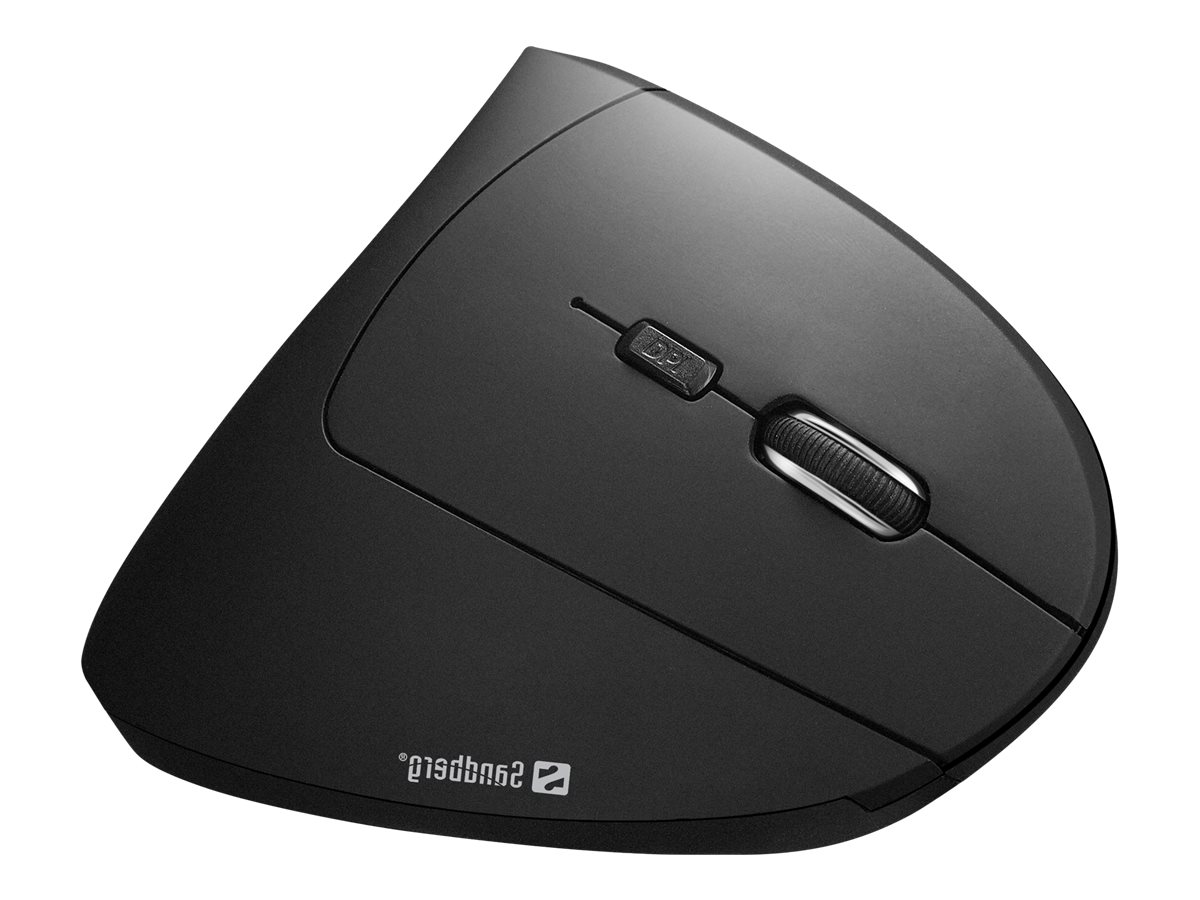 Sandberg Pro Vertikale Maus USB 2400 DPI 6 Tasten Schwarz