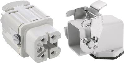 LappKabel Steckverbinder-Set EPIC®KIT H-A 4 75009619 4 + PE Schrauben 1 Set (75009619)