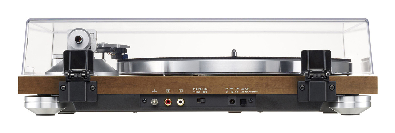 Teac TN-400BT-X Plattenspieler mit Riemenantrieb Schwarz, Walnuss