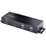 StarTech.com 7-Port Industrial USB Hub 10Gbps Hub, Metal, Mountable, TAA (HB31C5A2CME)