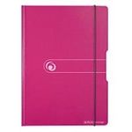 herlitz Klemmbrett-Mappe easy orga to go, beere DIN A4, aus Polyfoam-Kunststoff, vernickelte Klemmmechanik, - 1 Stück (11226628)