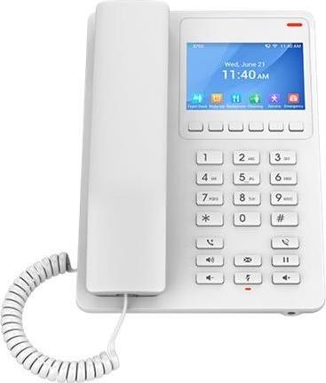 Grandstream GHP630 VoIP-Telefon SIP 2 Leitungen LCD WLAN PoE weiß (GHP630) (geöffnet)