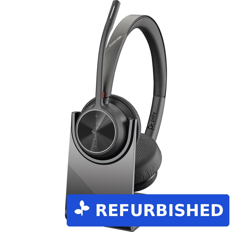 HP Poly VOYAGER 4320 Headset mit Ladestation (77Y99AA)