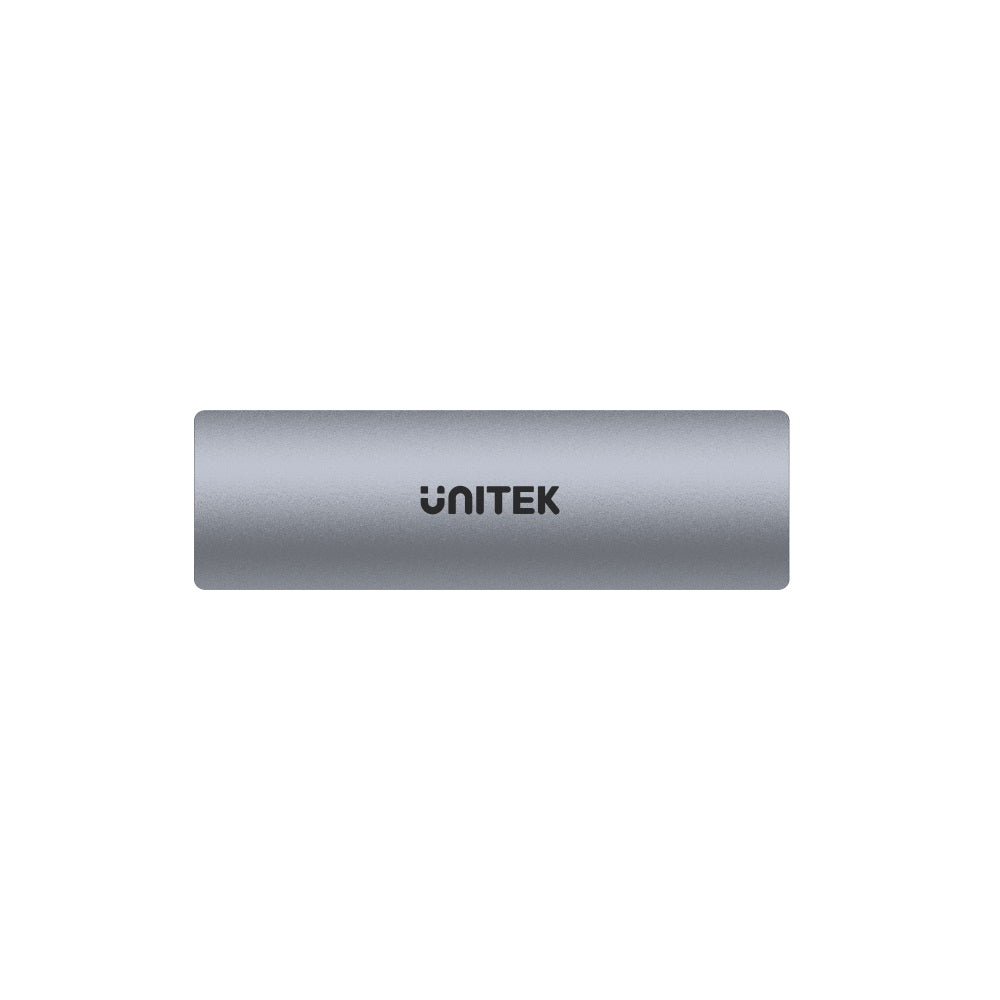 Unitek uDrive S1230A M.2 SSD-Gehäuse USB-C 10 Gbit/s NVMe/SATA Space-grau