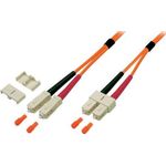Duplex Jumper SC-SC 50/125µ, OM2, LSZH, orange, 3.0mm, 50m Hersteller: EFB-Elektronik (O6413.50)