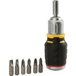 Black & Decker Bit-Schraubendr.-Set FatMax 6 Bits| FMHT0-62688 - Schwarz; Gelb (FMHT0-62688)