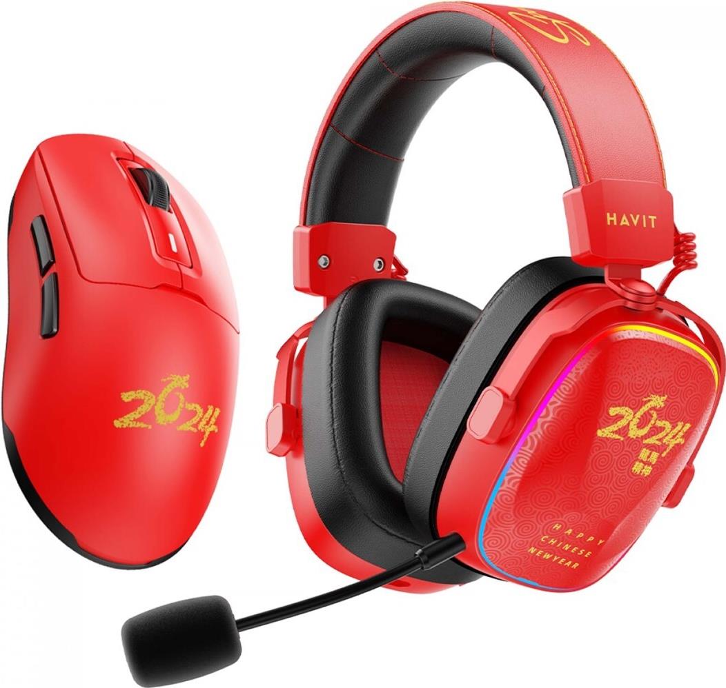 Havit H2039BG (Limited Edition) Happy Chinese New Year - Gaming-Kopfhörer (H2039BG(Limited Edition))