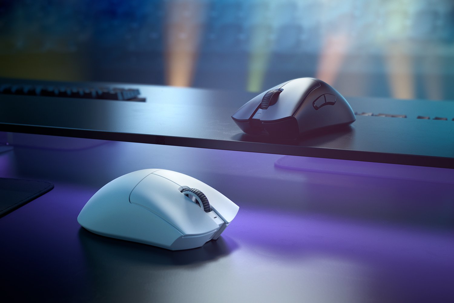 Razer DeathAdder V3 Pro Kabellose Ergonomische Gaming-Maus 5 Tasten Weiß