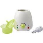 H+H BS 22 Mobiler Babykostwärmer (Stufenlos einstellbar, Weithalsflaschen, Optische Anzeige, Babyflaschenwärmer mit Warmhaltefunktion, Fläschchenwärmer für Auto und zu Hause) (40031)