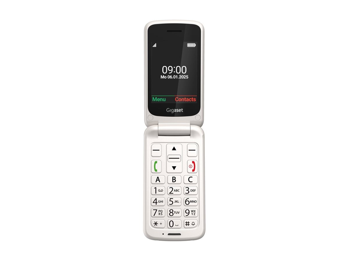 Gigaset GL595 Klapp-Handy 2,8" Pearl White